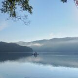 農家の休日。青木湖でキャンプとSUPでリフレッシュ。Refresh at Lake Aoki in Hakuba